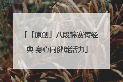 「原创」八段锦赛传经典 身心同健绽活力