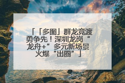 「多图」群龙竞渡勇争先！深圳龙岗“龙舟+”多元新场景火爆“出圈”