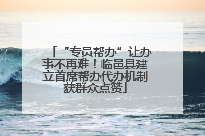 “专员帮办”让办事不再难！临邑县建立首席帮办代办机制获群众点赞