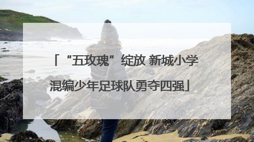 “五玫瑰”绽放 新城小学混编少年足球队勇夺四强