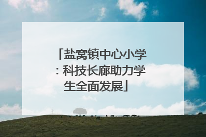 盐窝镇中心小学：科技长廊助力学生全面发展