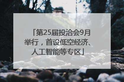 第25届投洽会9月举行，首设低空经济、人工智能等专区