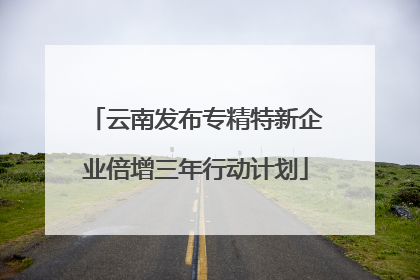 云南发布专精特新企业倍增三年行动计划
