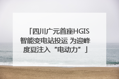 四川广元首座HGIS智能变电站投运 为迎峰度夏注入“电动力”
