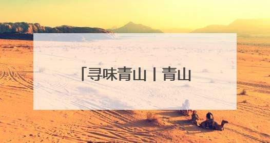 寻味青山丨青山“吃冰”人气王，开新店啦~