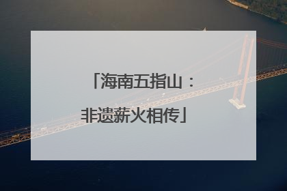 海南五指山：非遗薪火相传