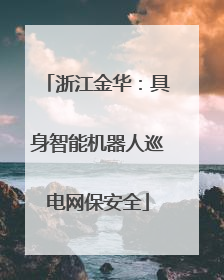 浙江金华：具身智能机器人巡电网保安全