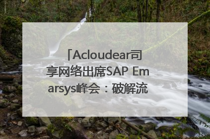 Acloudear司享网络出席SAP Emarsys峰会：破解流量困局，驱动精准增长